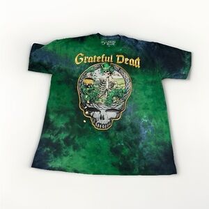 Grateful Dead Liquid Blue Celtic Bertha Tie Dye Tee XL